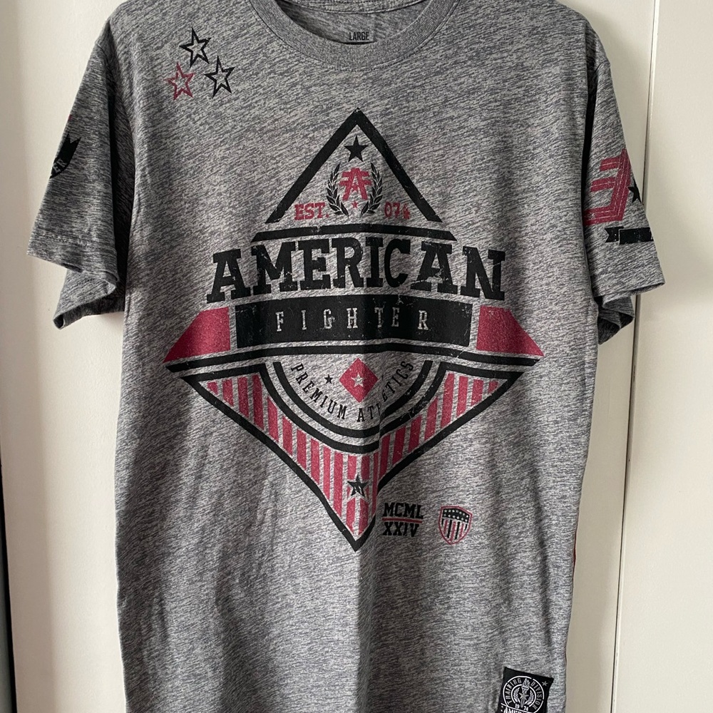 Mens American Fighter tshirt